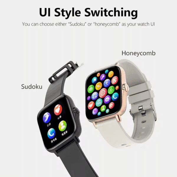 The Y13 Smart Watch features a 1.69″ HD touchscreen, 24/7 heart‑rate & SpO₂ tracking, 30+ sports modes, IP68 waterproofing, and 10‑day battery life—all in a sleek metal frame.